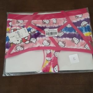 Hello Kitty size 5/6 two piece girls swimsuit new